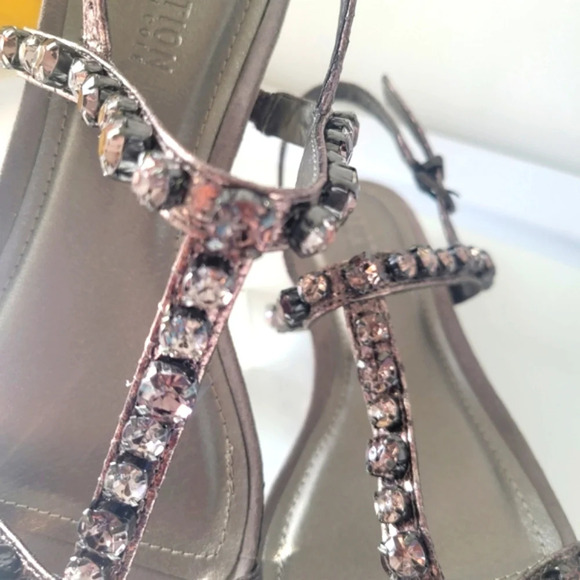 Spring Kenneth Cole Reaction Sandals / Pewter / 7.5 - Picture 2 of 9